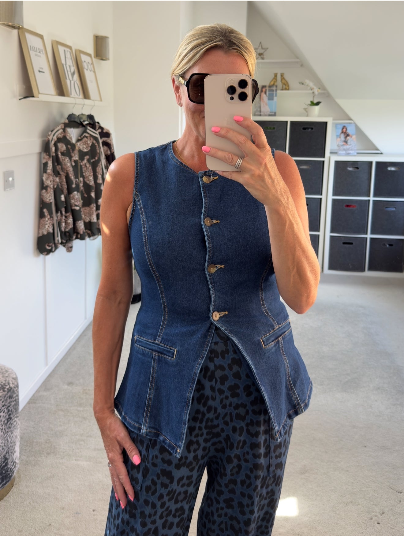 Denim Waistcoat