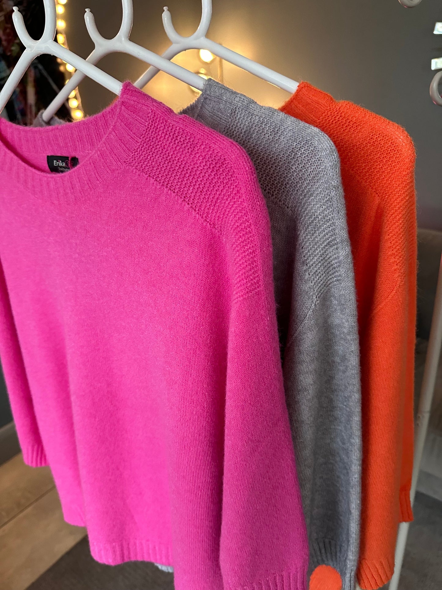 Coral Half Sleeve Jumper