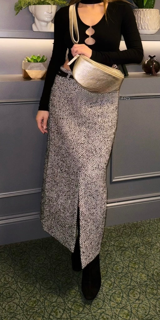 Brown LARGE Leather Bum Bag