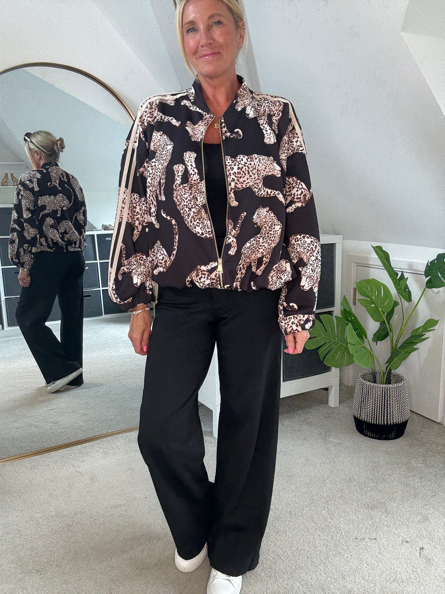 Leo Leopard Jacket