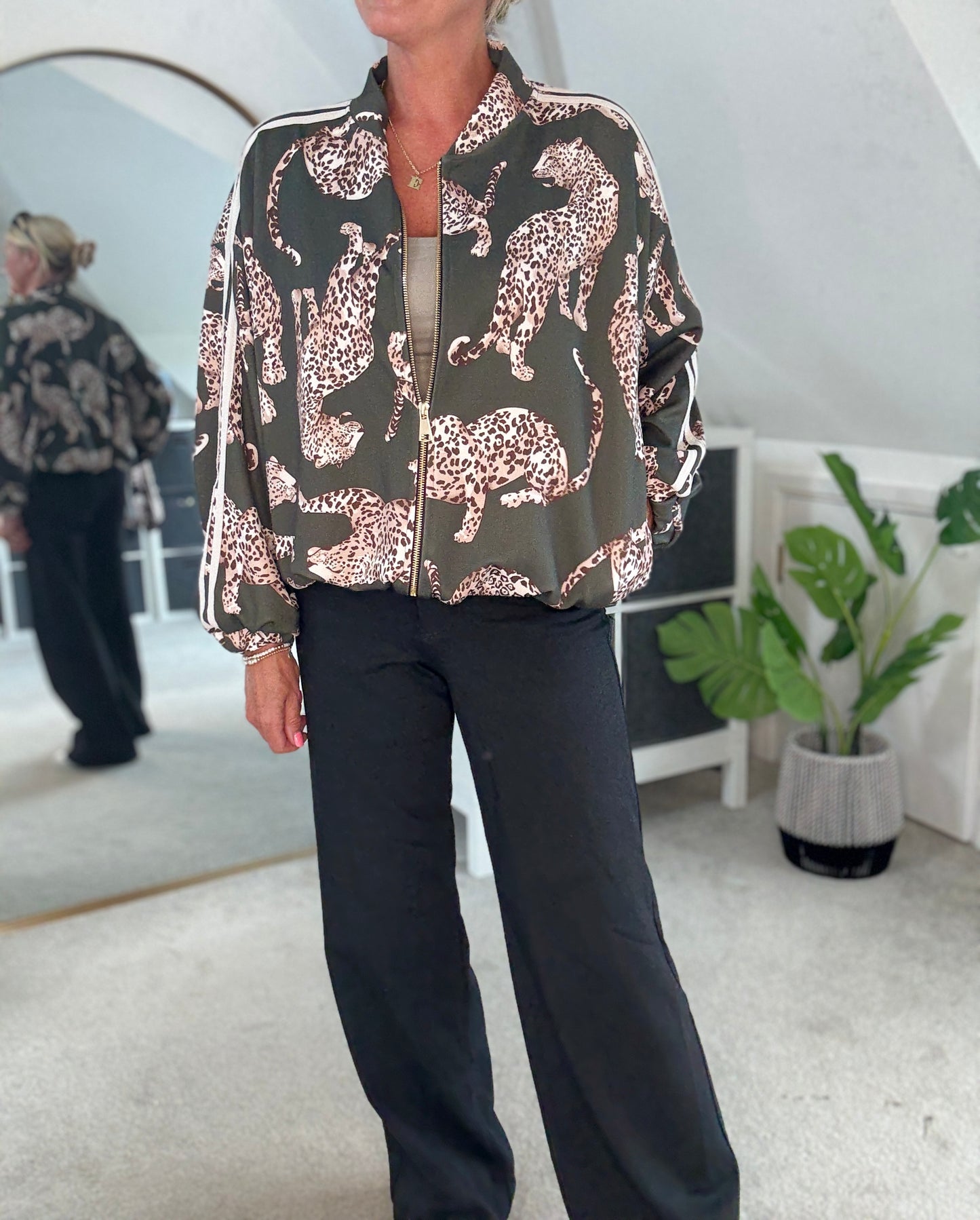 Leo Leopard Jacket