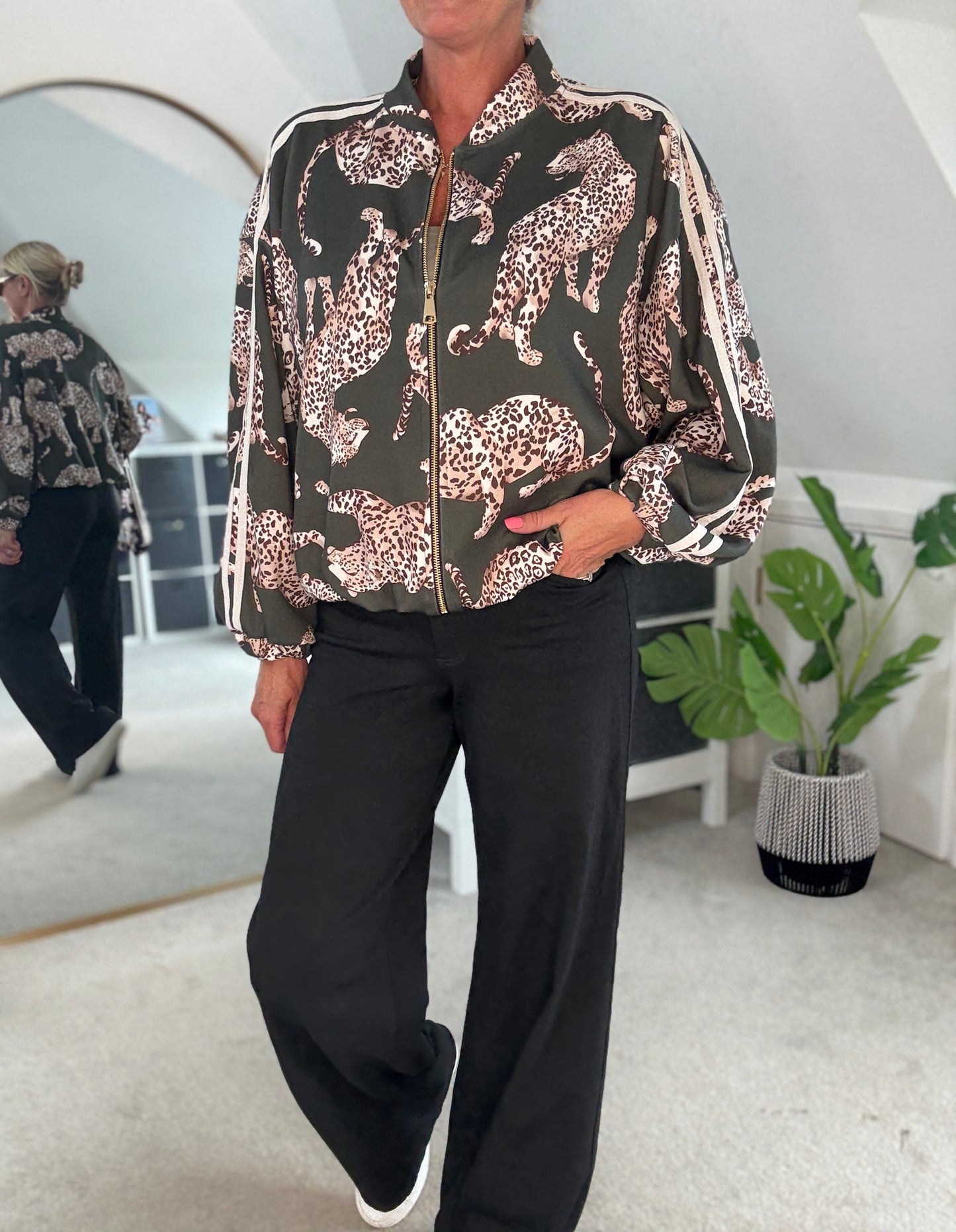 Leo Leopard Jacket