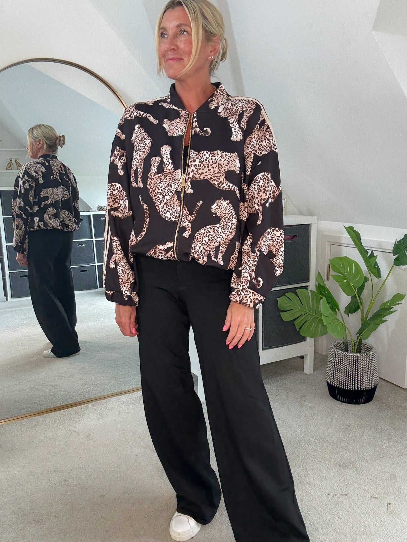 Leo Leopard Jacket