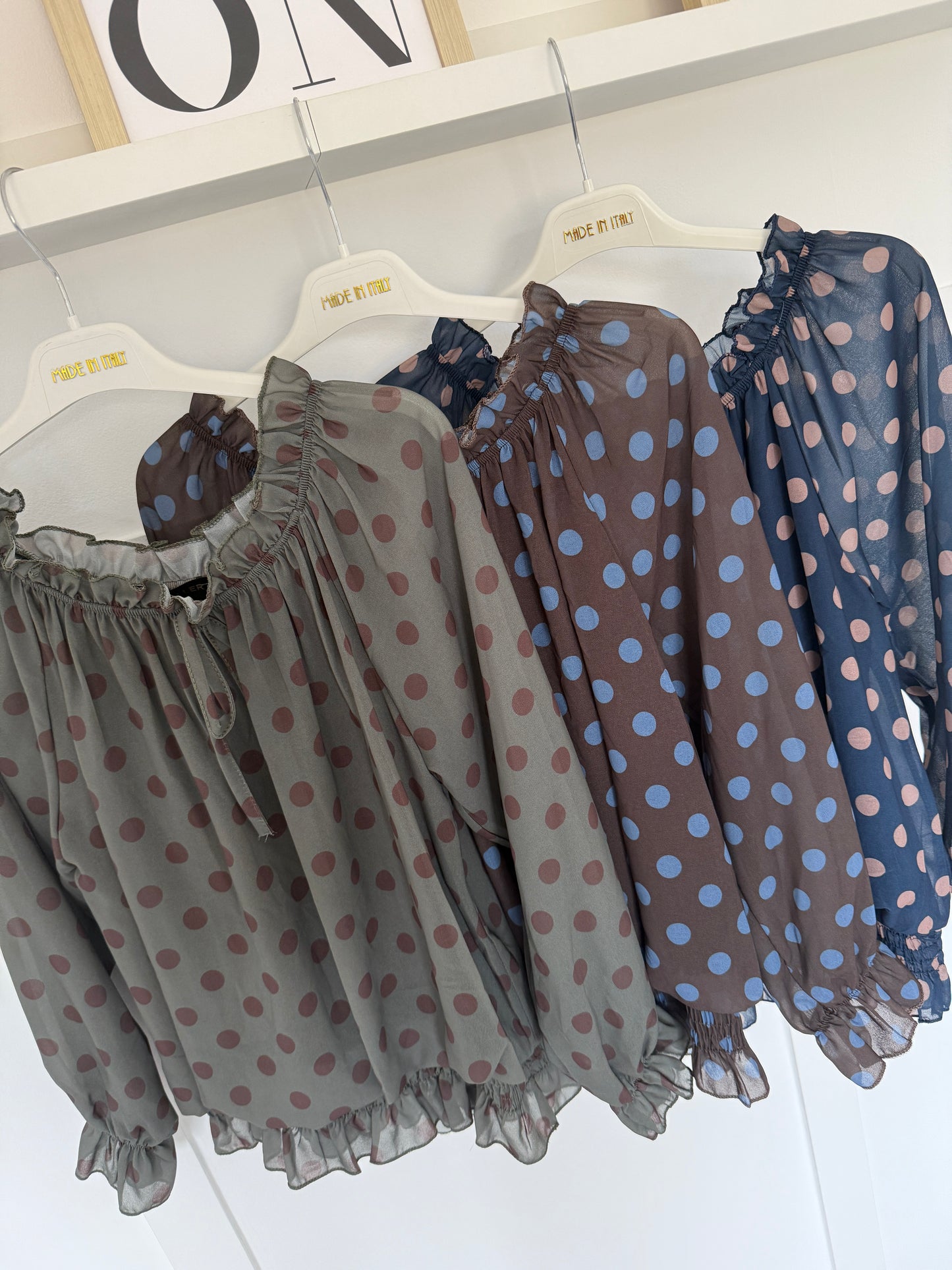 Polka Dot Blouse