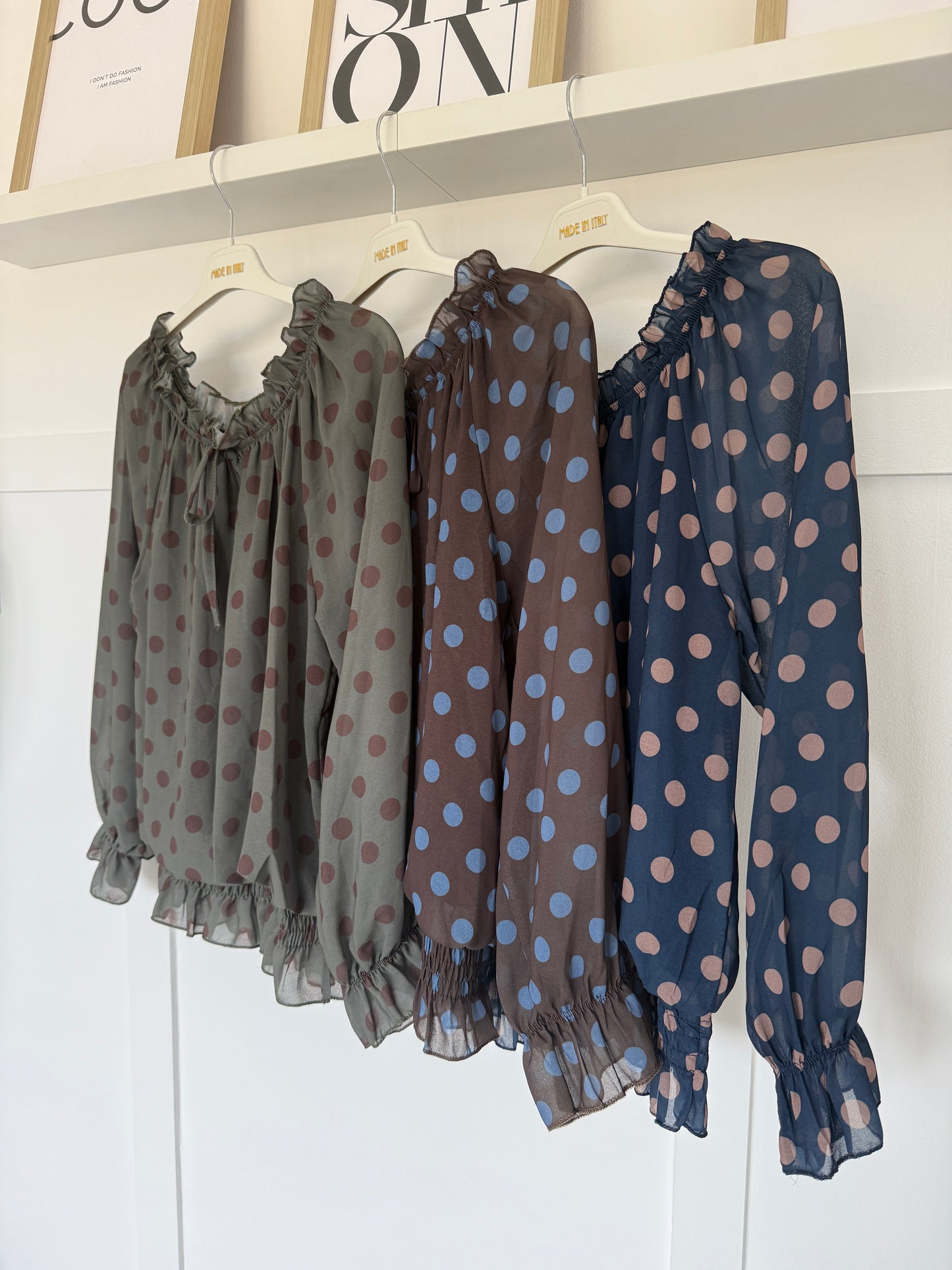 Polka Dot Blouse