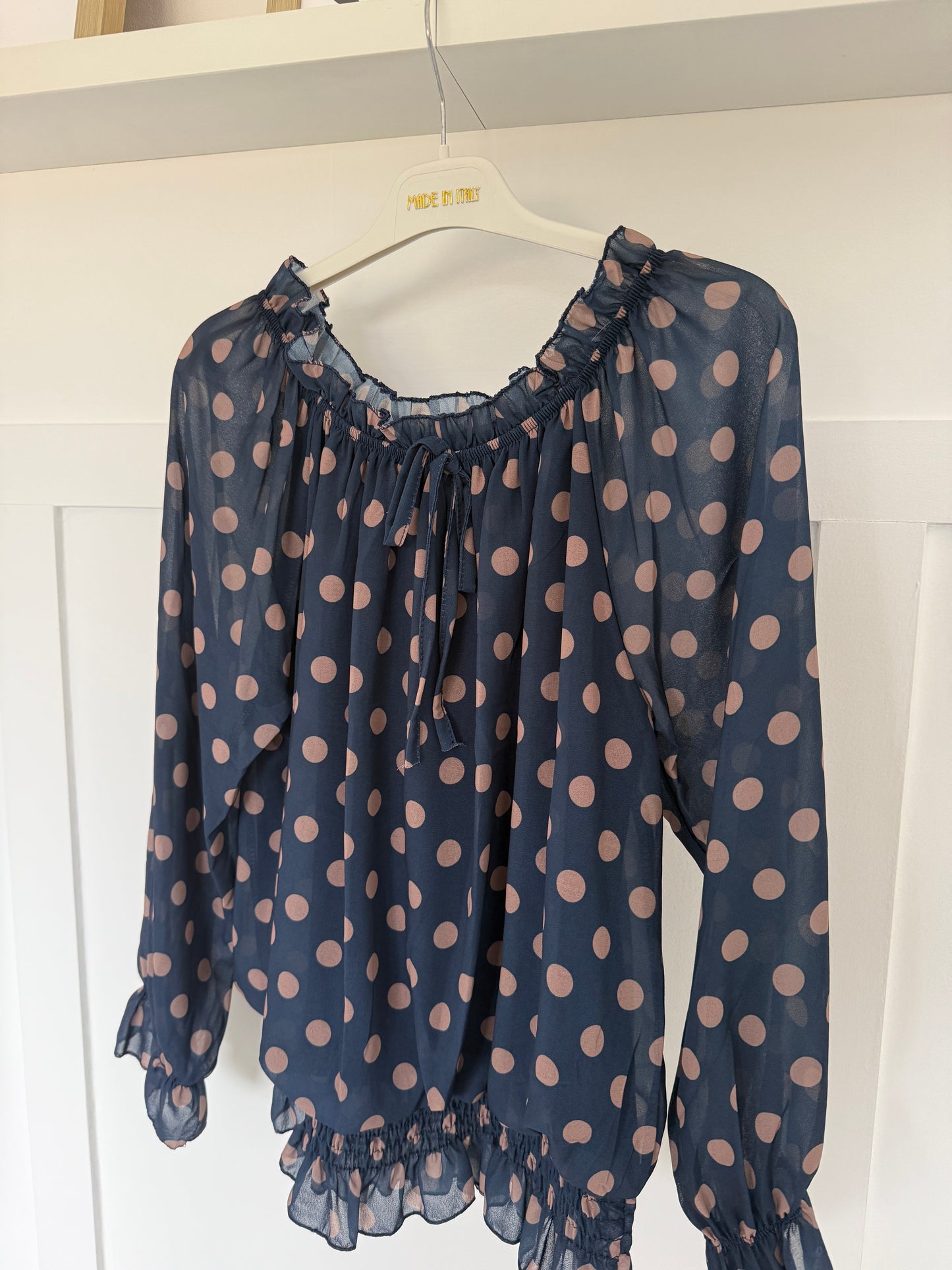 Polka Dot Blouse