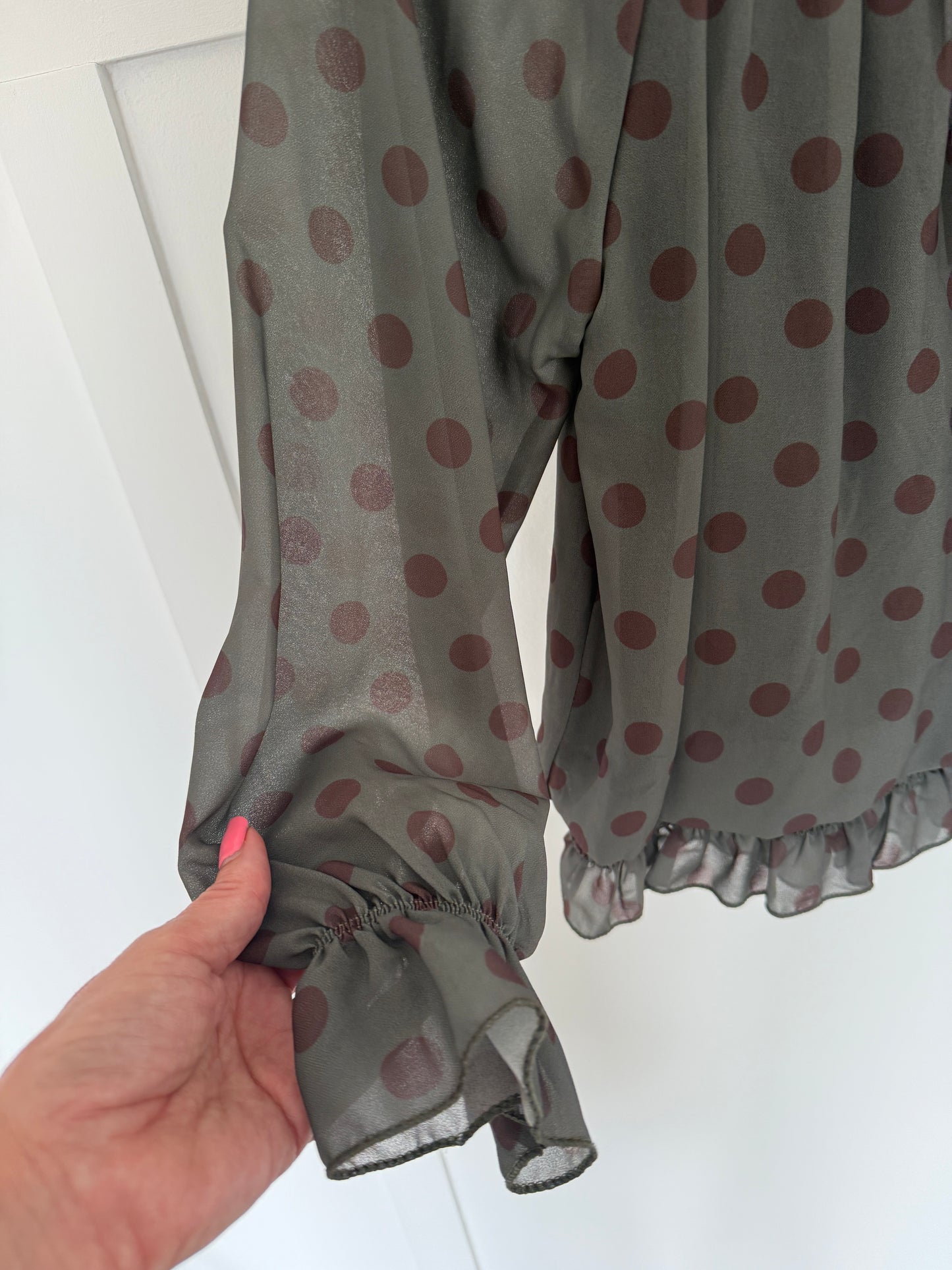 Polka Dot Blouse