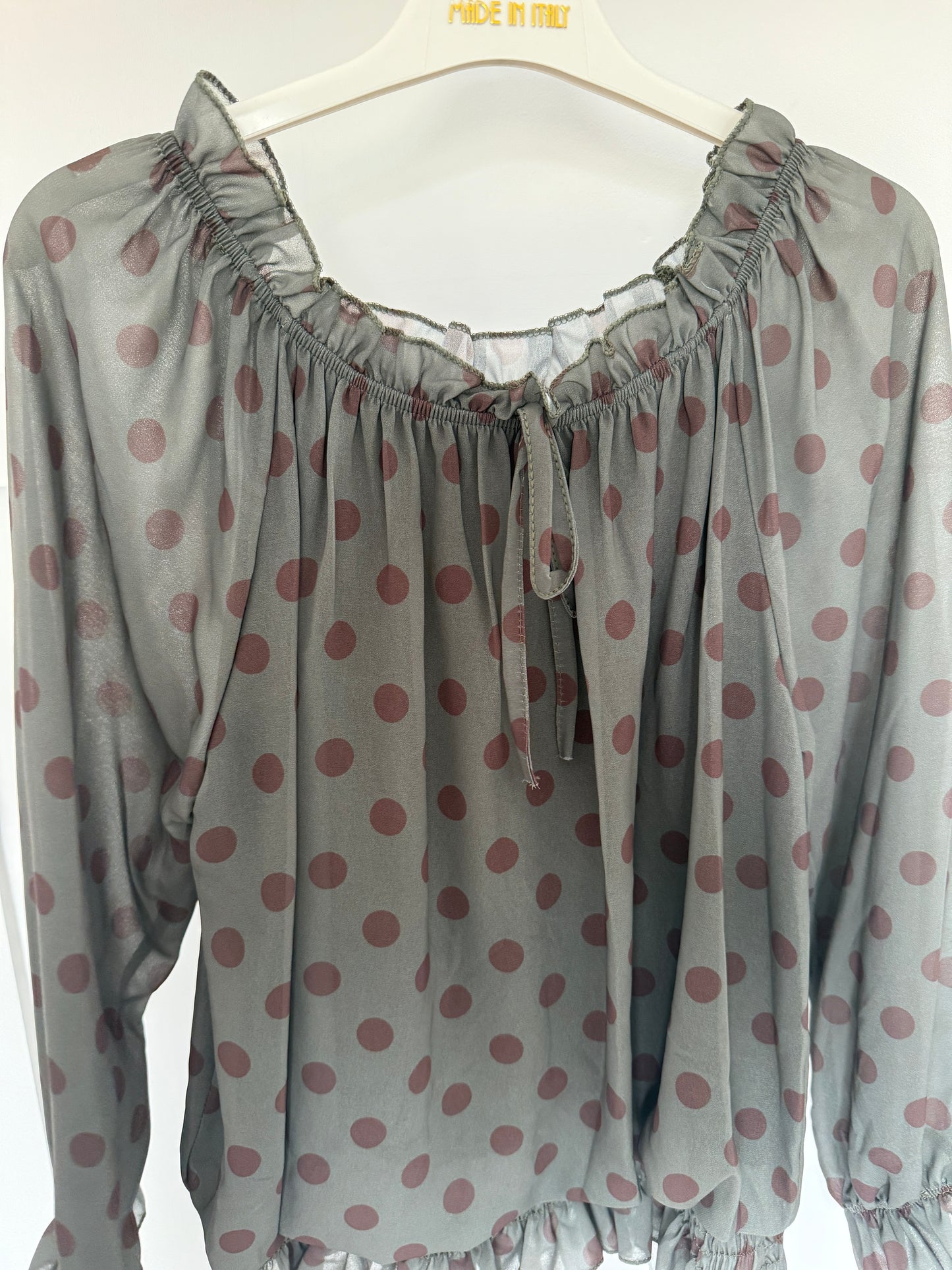 Polka Dot Blouse