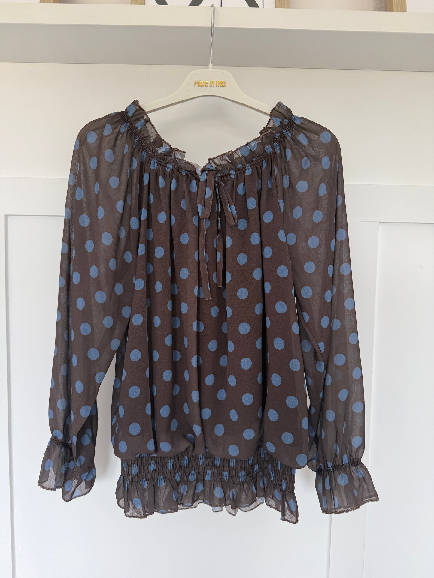Polka Dot Blouse