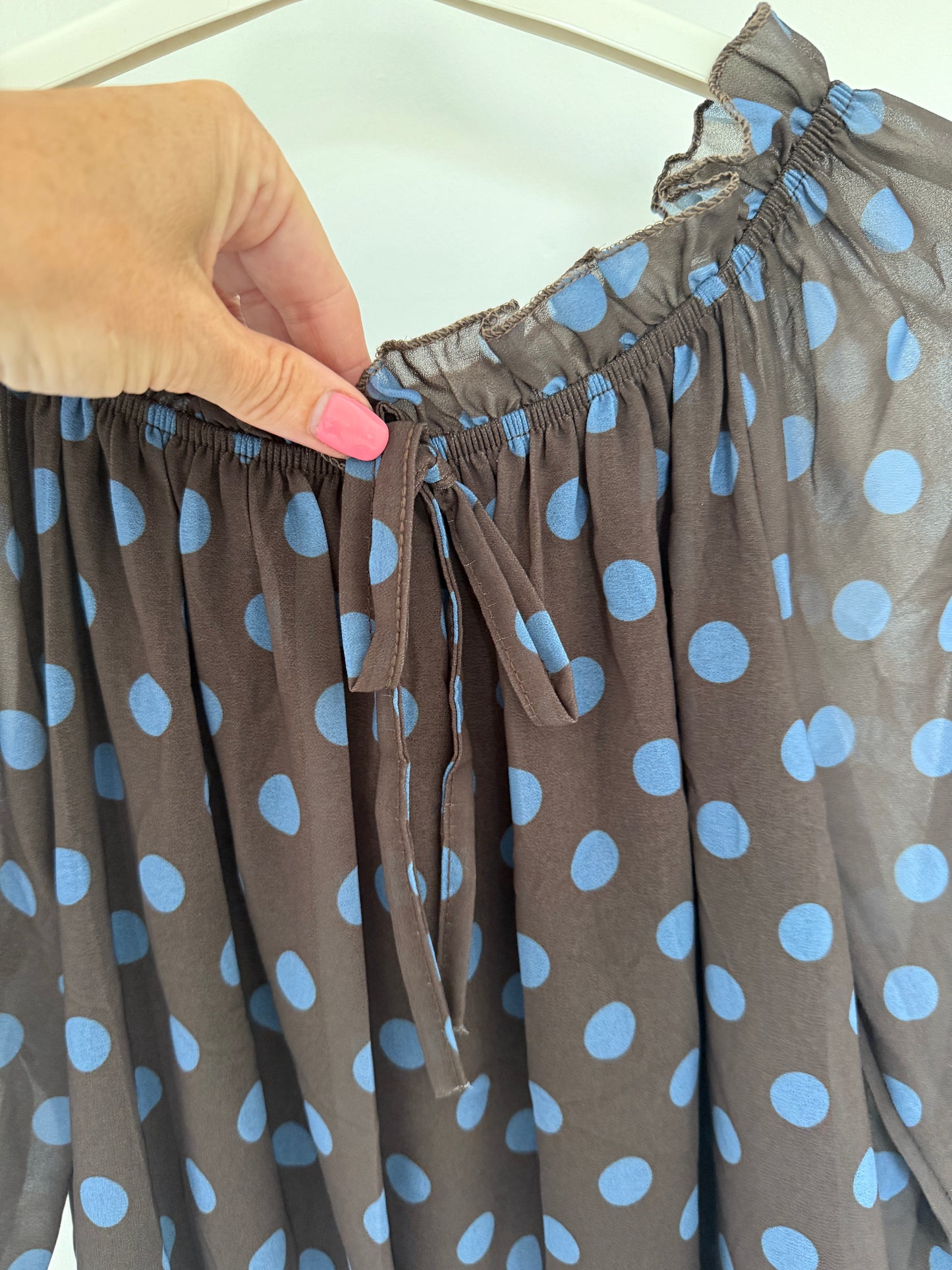 Polka Dot Blouse
