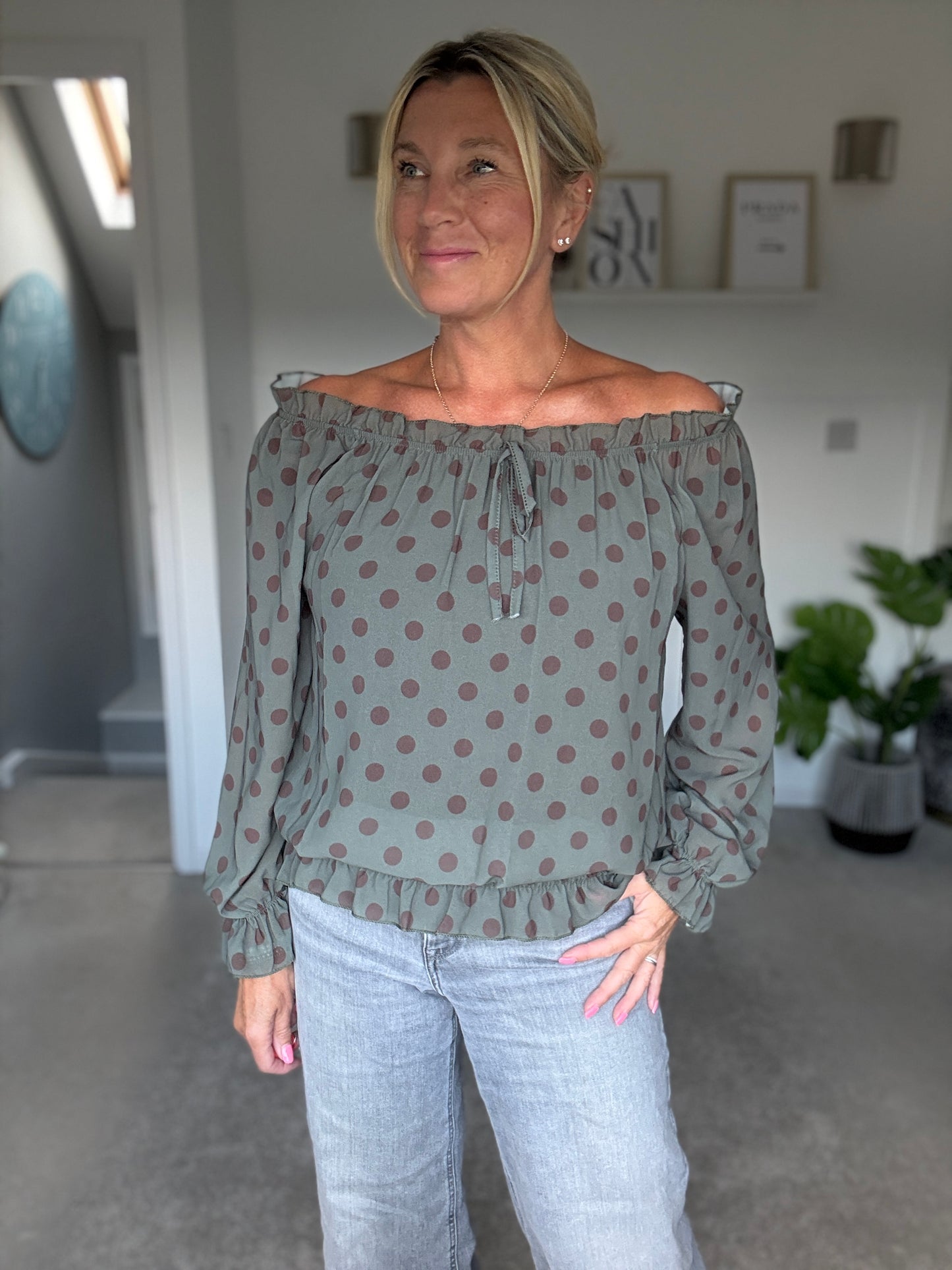 Polka Dot Blouse