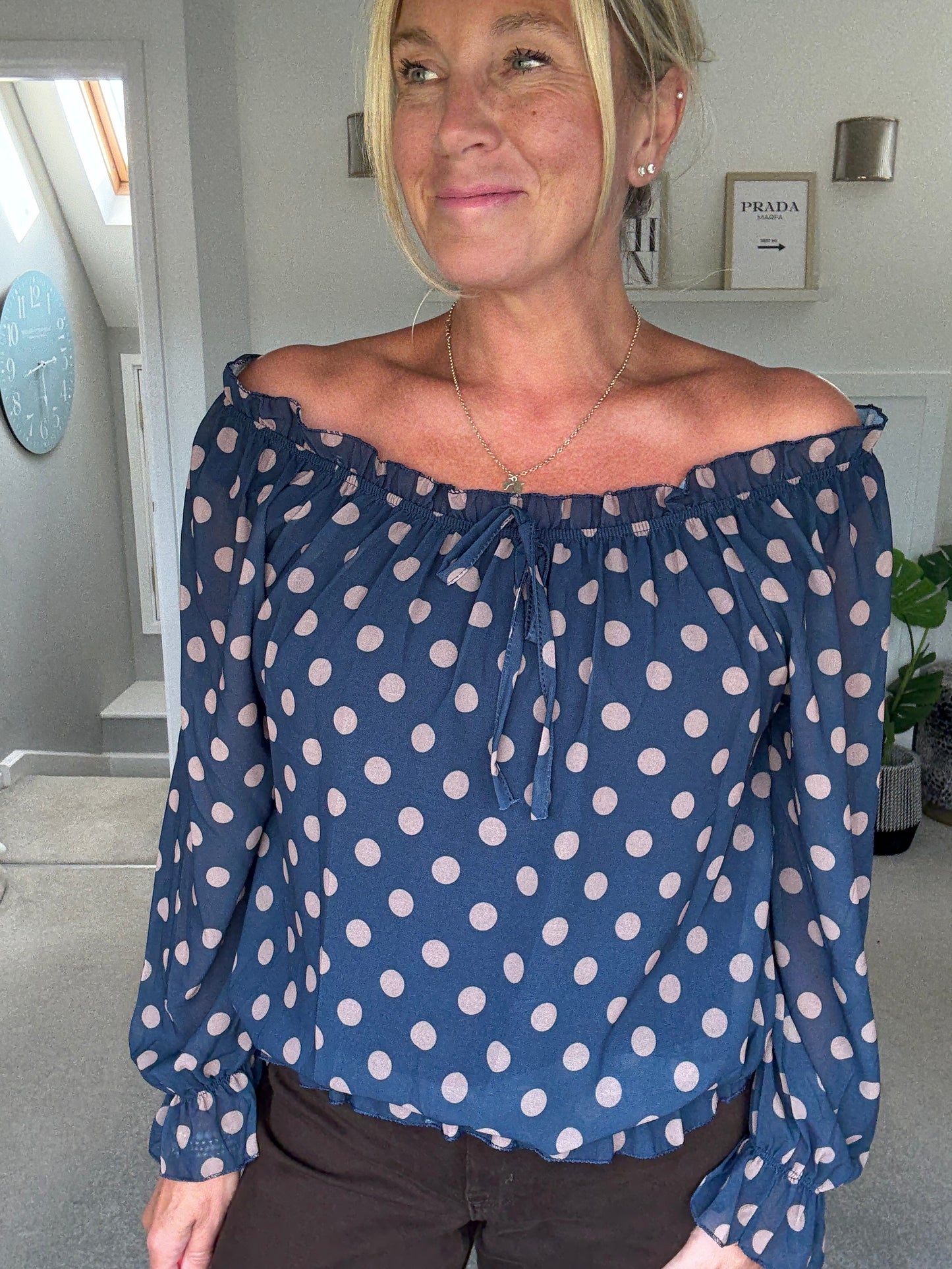 Polka Dot Blouse