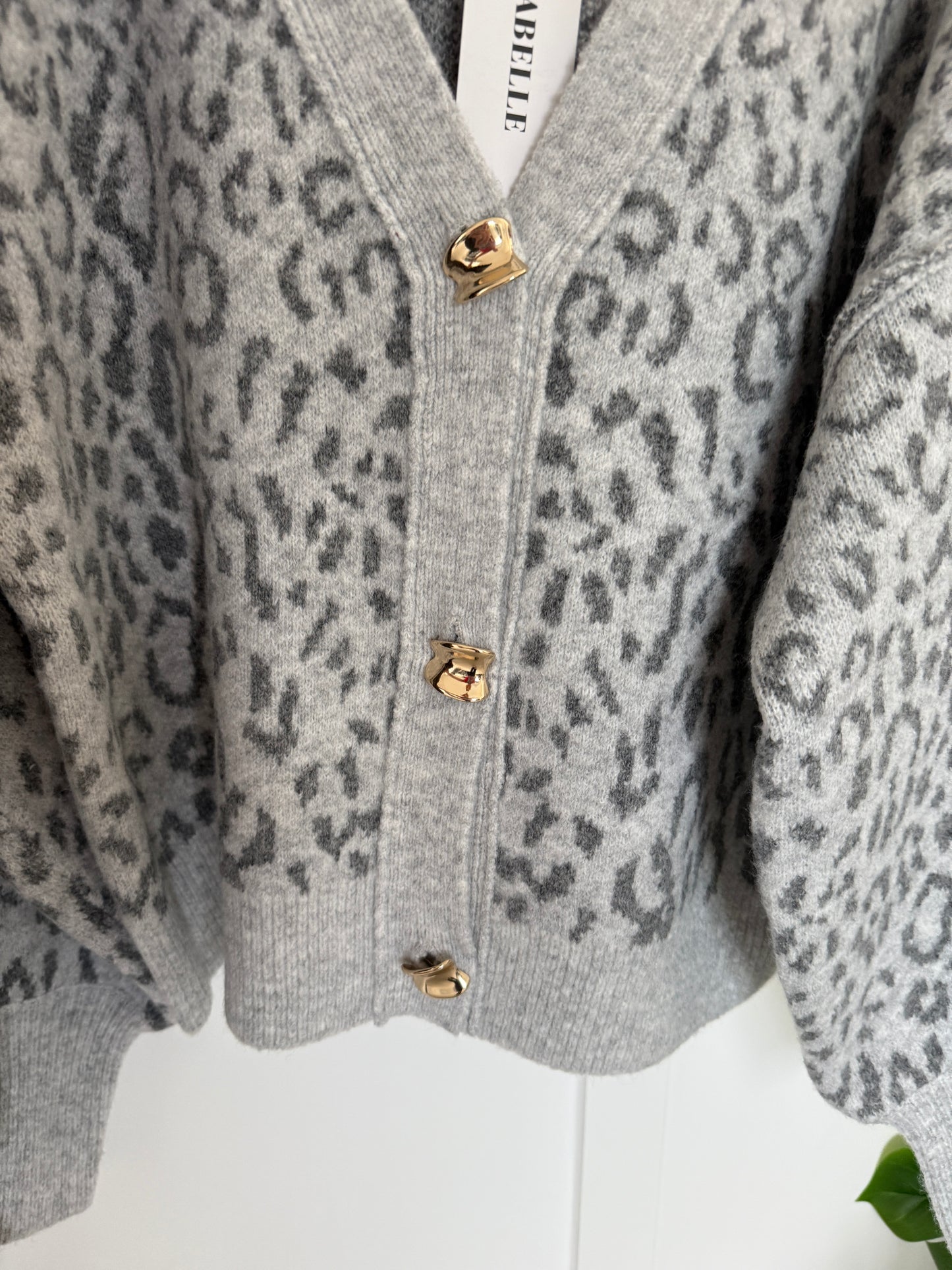Chocloate Leopard Cardigan