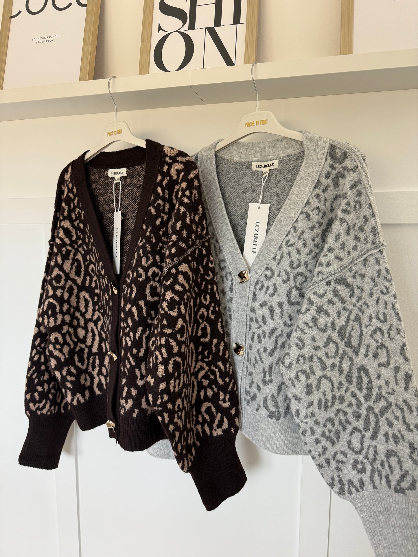 Chocloate Leopard Cardigan