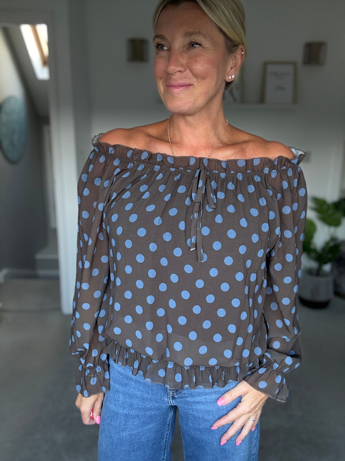 Polka Dot Blouse