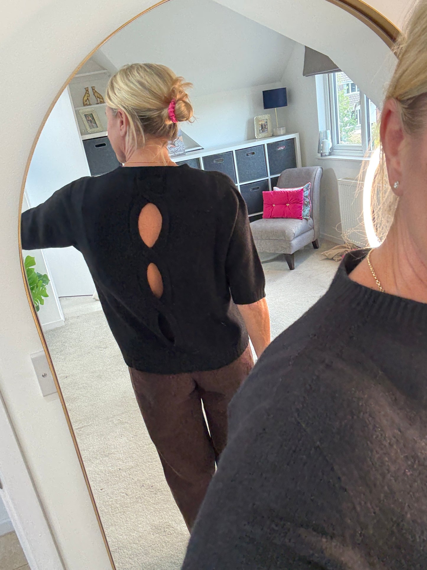 Twist Back Jumper