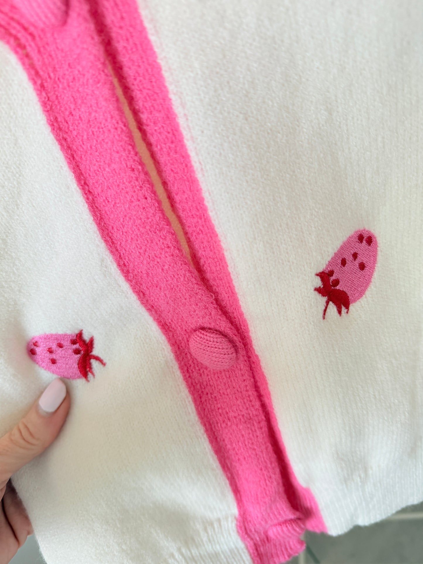 Strawberry Cardigan