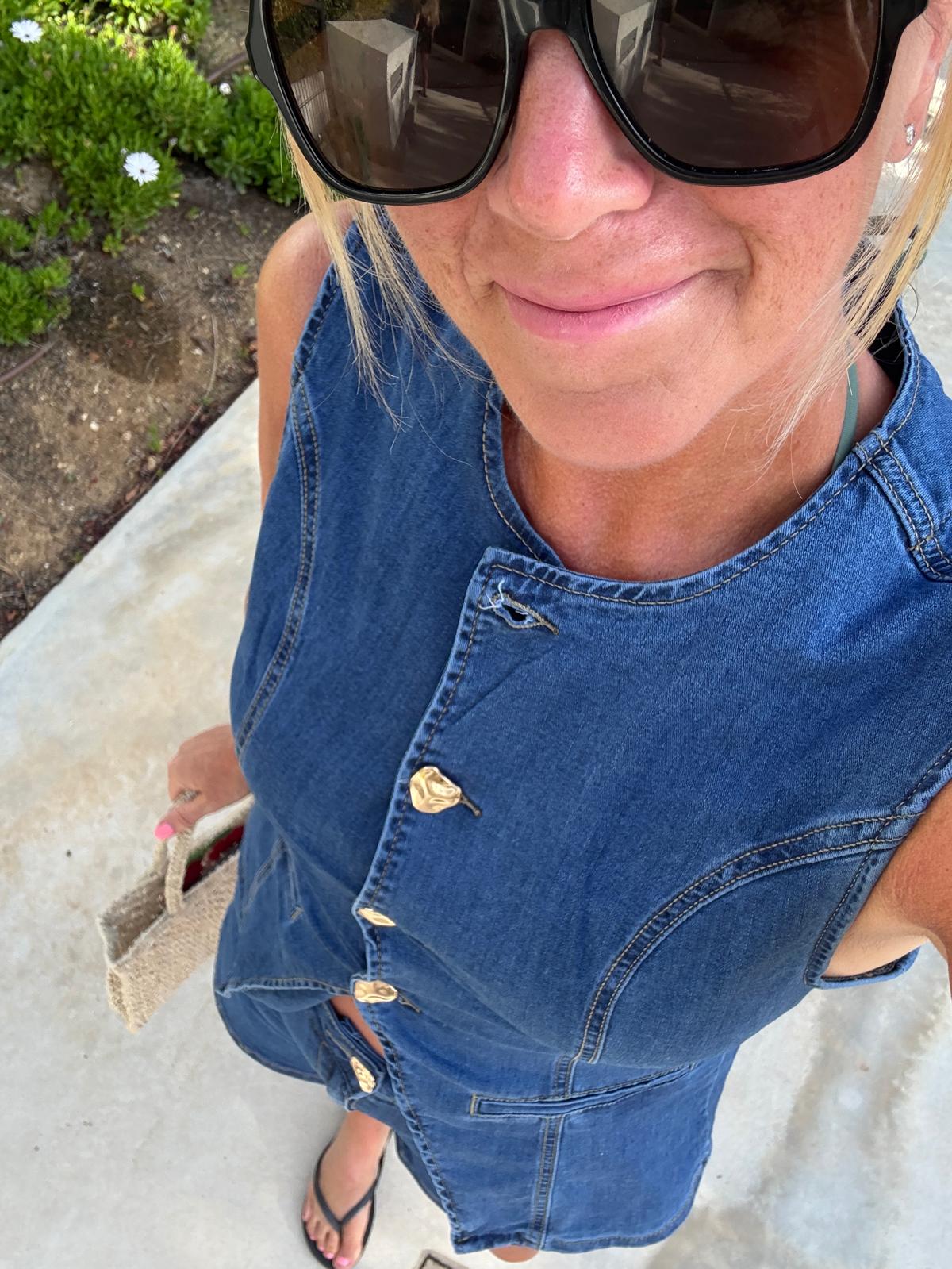 Denim Shorts Co Ord