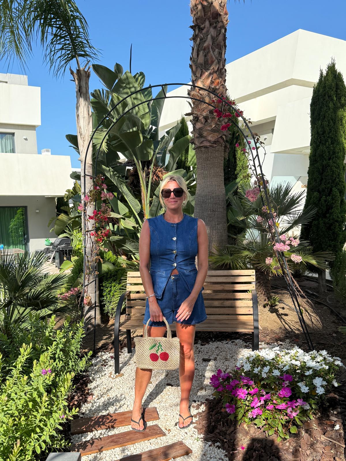 Denim Shorts Co Ord