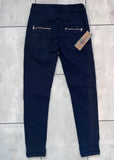 Melly & Co Navy 4 Button Jeans