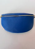 Cobalt Leather Bum Bag