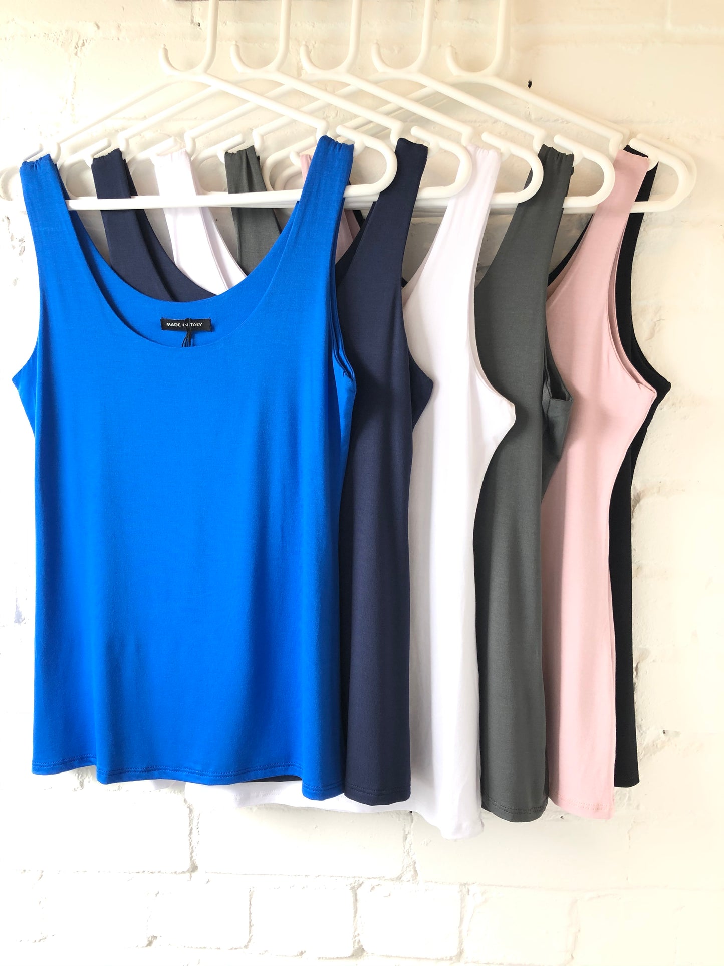 Thick Strap Basic Vest | Lots of Colours