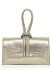 Silver Loop Clutch/Cross Body Bag
