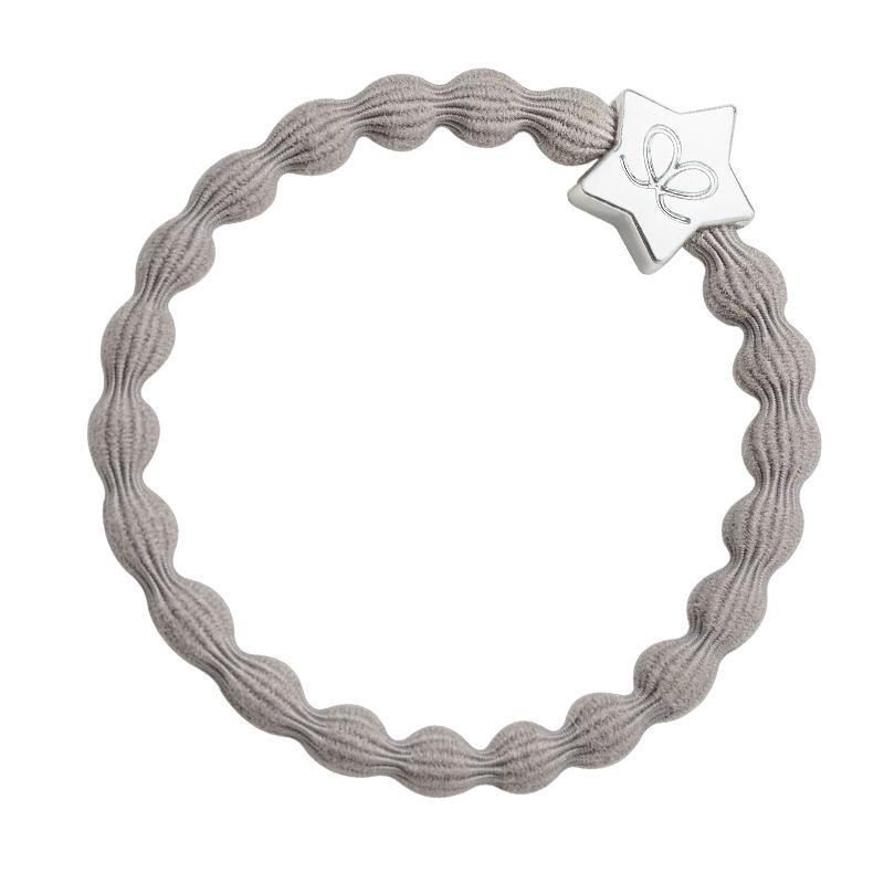 Red Metallic Gold Heart Elastic Hair or Wrist Band