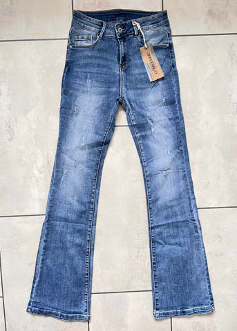 Melly & Co Light Wash Bootleg Jeans
