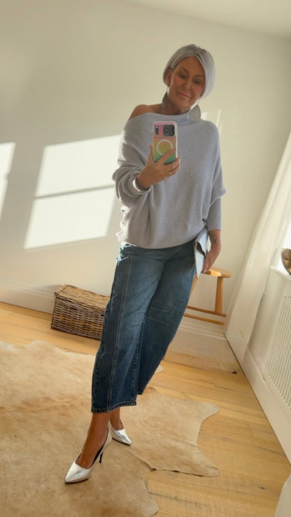 Asymmetric Batwing Jumper | Lots of Colours