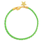 Turq Plaited Stacklet & Star Bracelet