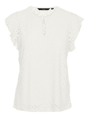 Snow White Broderie Anglaise Top