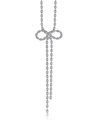 Gold Marina Bow Chain Necklace