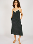 Midnight Lace Drew Slip Dress