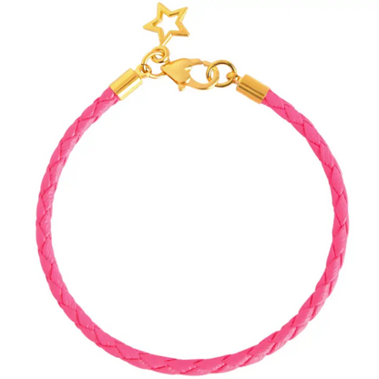 Blue Plaited Stacklet & Star Bracelet