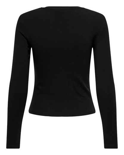 Wine Riley Basic Long Sleeve T Shirt