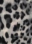 Lime/Grey Leopard Print Scarf