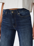 Madison Dark Blue High Waist Wide Leg Jeans