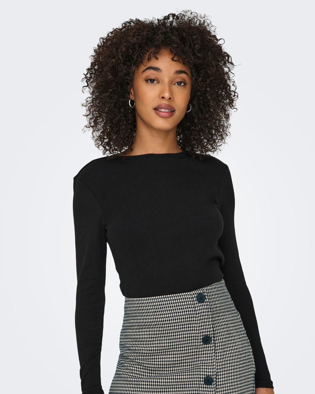 Wine Riley Basic Long Sleeve T Shirt