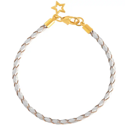 Blue Plaited Stacklet & Star Bracelet