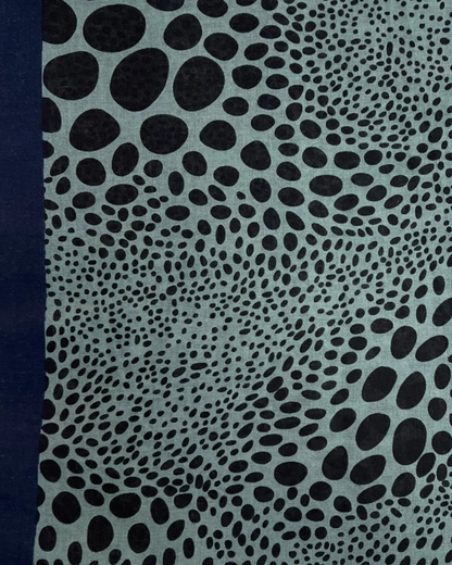 Brown Leopard Dots Print Scarf