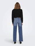 High Waist Wide Leg Jeans by ONLY