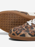 Amber Leopard Lace Up Trainers