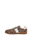 Amber Leopard Lace Up Trainers