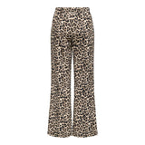 Clara Leopard Cotton Trousers