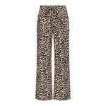 Clara Leopard Cotton Trousers