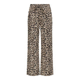 Clara Leopard Cotton Trousers