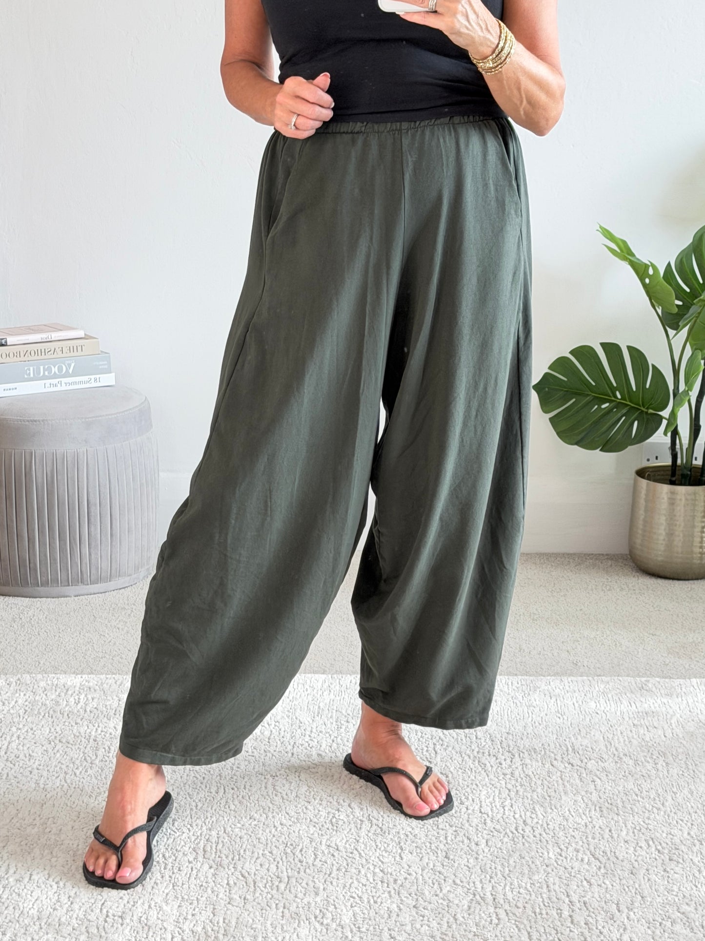 Chocolate Barrel Relaxed Fit Joggers