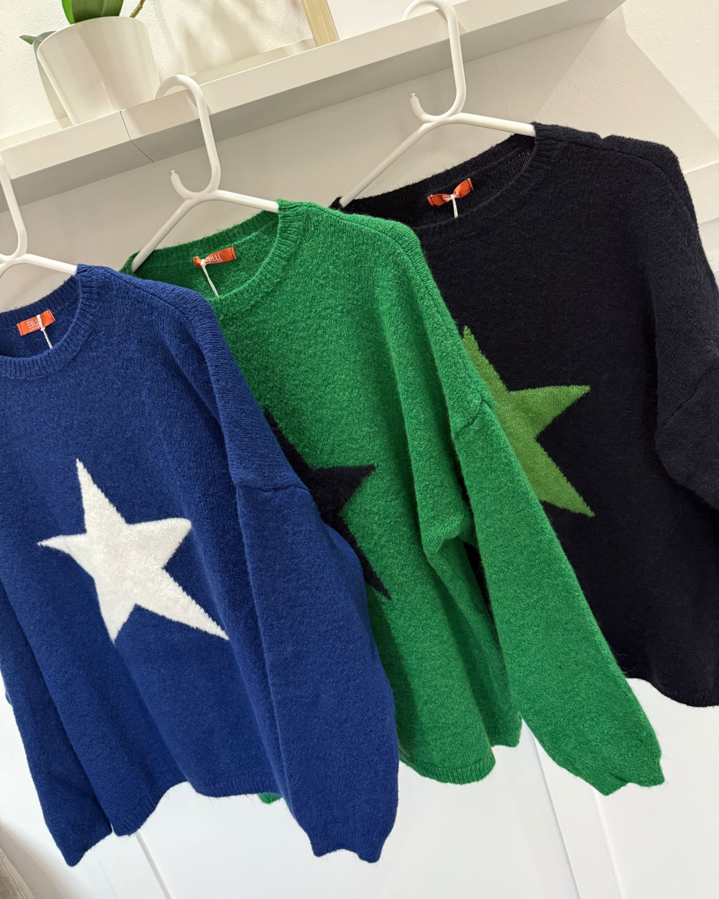 Cobalt/White Star Jumper