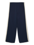 Berlin Navy Panel Wide Leg Trousers